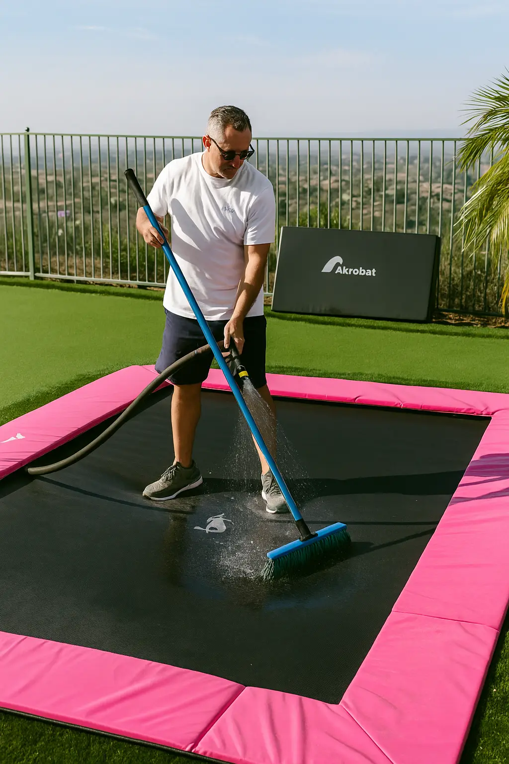 Imagem do artigo Best Way to Clean a Trampoline: Effective Cleaning Guide