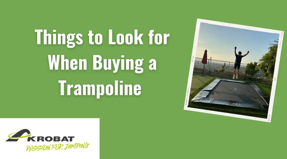 Imagem do artigo Things to Look for When Buying a Trampoline