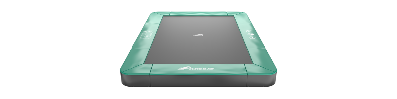Akrobat Usa Trampoline Free Shipping In Ground Trampolines Akrobatusa Rectangle