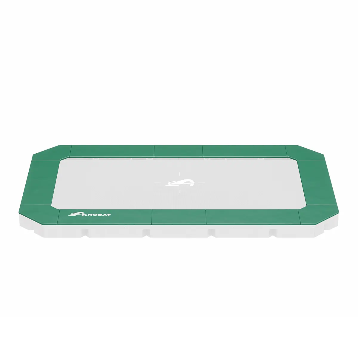 Akrobat Usa Trampoline Free Shipping In Ground Trampolines Round Inground Trampolines Rectangular Inground Akrobatusa Akrobat Pad Primus Flat 17x10plus Green V2