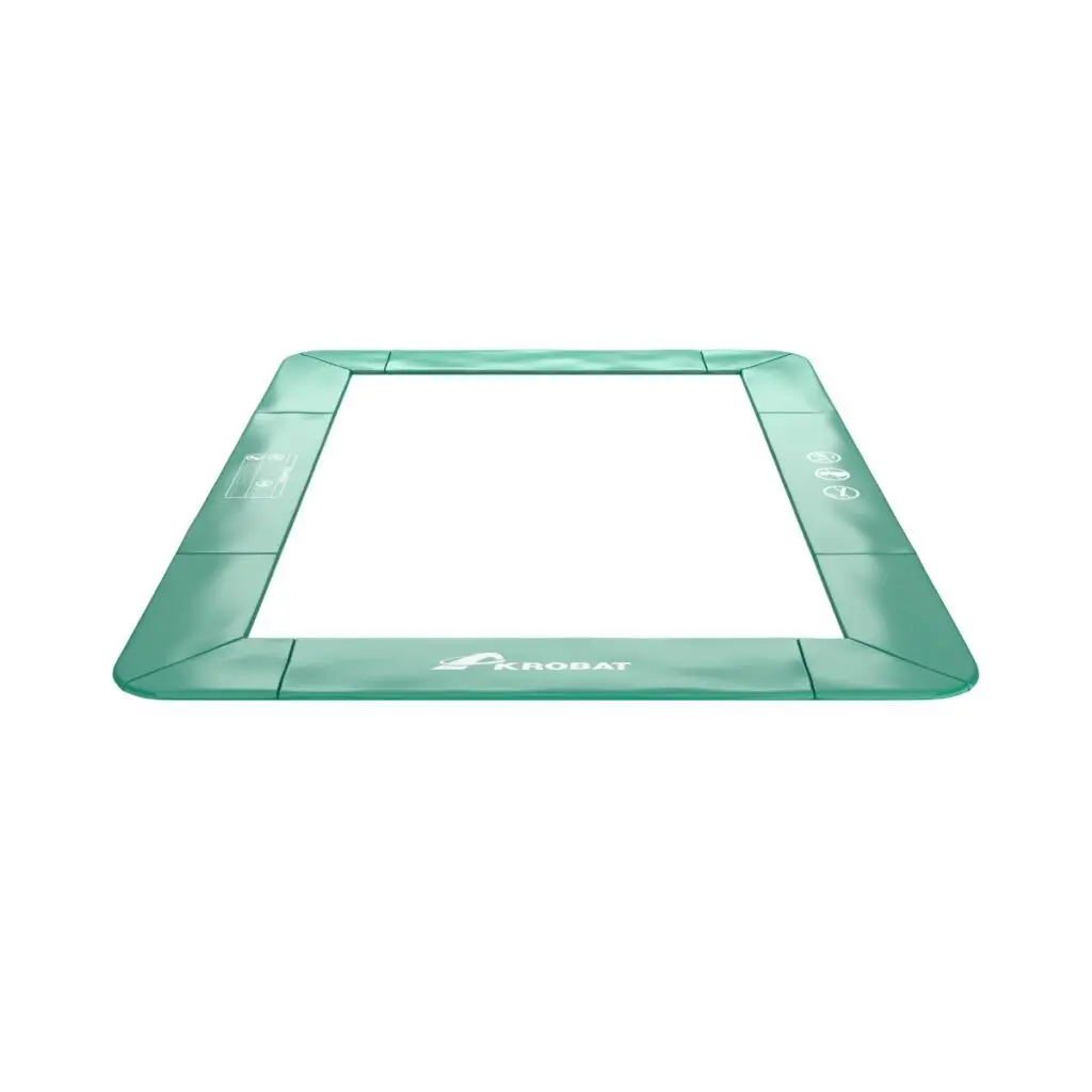 Akrobat Usa Trampoline Free Shipping In Ground Trampolines Round Inground Trampolines Rectangular Inground Akrobatusa Akrobat Pad Primus Flat Rectangular Green