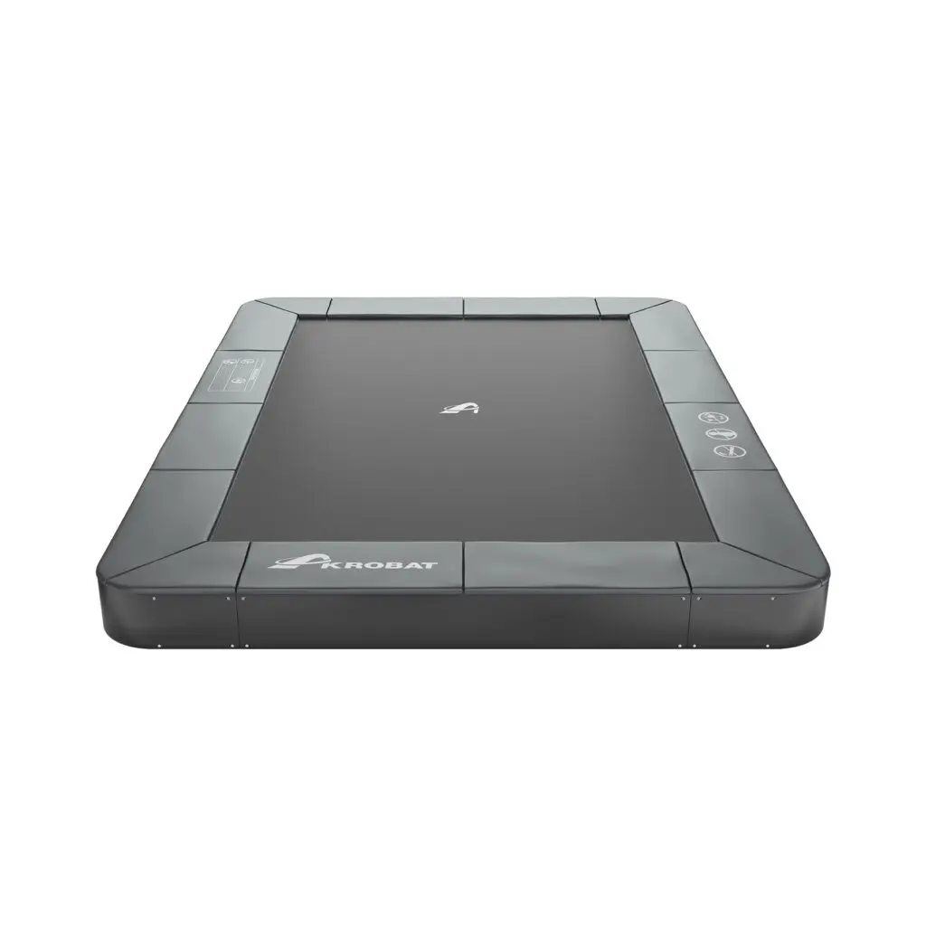 Akrobat Usa Trampoline Free Shipping In Ground Trampolines Round Inground Trampolines Rectangular Inground Akrobatusa Akrobat Primus Flat Rectangular Nonet Anthracite Black