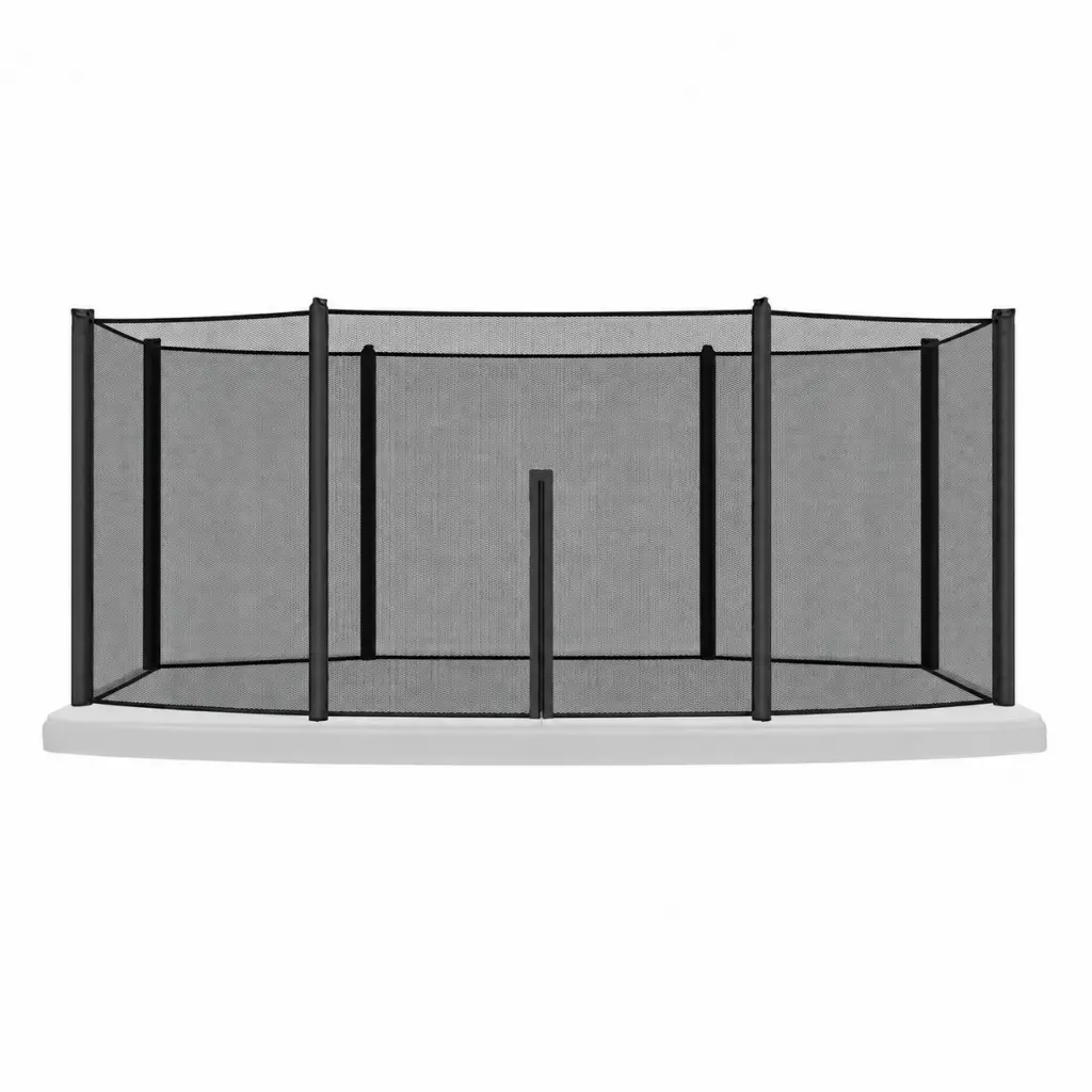Akrobat Usa Trampoline Free Shipping In Ground Trampolines Round Inground Trampolines Rectangular Inground Akrobatusa Akrobat Primus Rectangle 1710 Full Enclosure