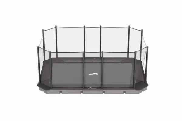 17ft x 12ft  XCITYX Akrobat In-Ground Trampoline - Gray Pad and Black Jump Mat (2026 Model) - Image 2