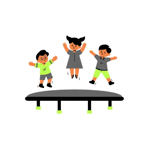 Akrobat In-Ground Rectangular Trampoline Kit