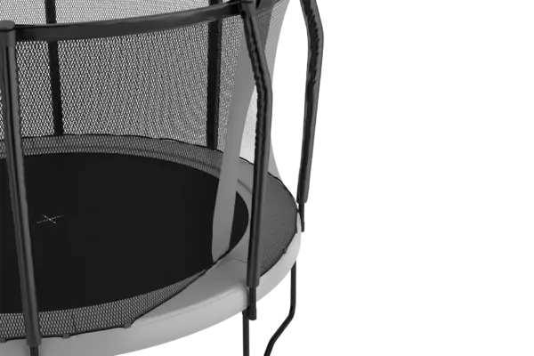 14ft Akrobat Orbit Pro Above Ground Trampoline - Gray Pad with Black Jump Mat (2026 Model) - Image 3
