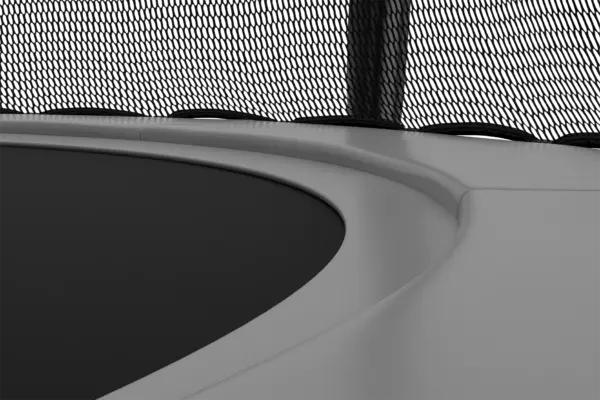 14ft Akrobat Orbit Pro Above Ground Trampoline - Gray Pad with Black Jump Mat (2026 Model) - Image 2