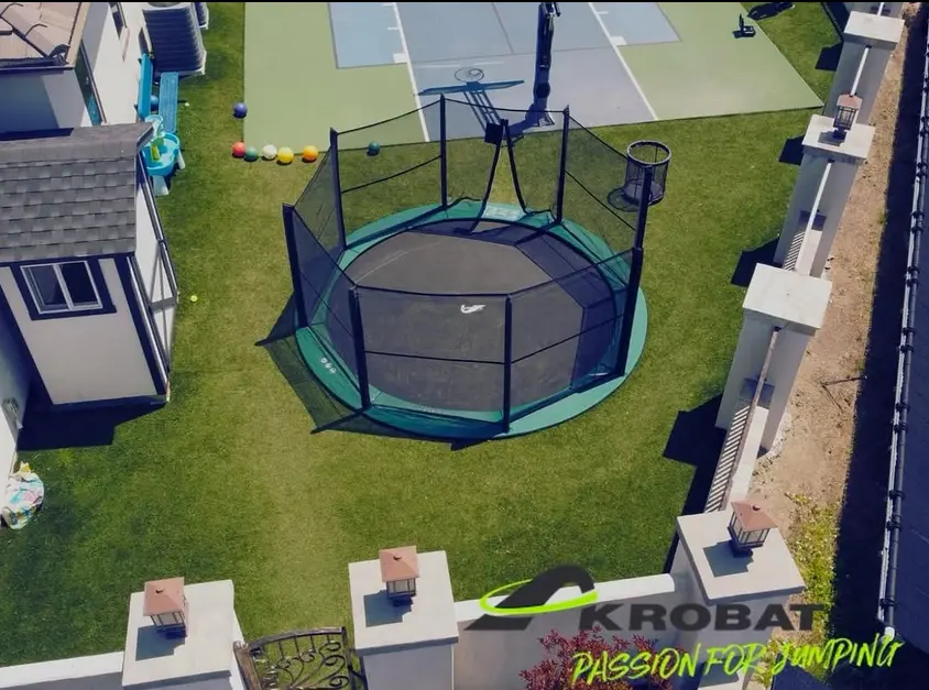 Akrobat Usa Trampoline Free Shipping In Ground Trampolines Round Inground Trampolines Rectangular Inground Akrobatusa Primus Flat With Net Usa