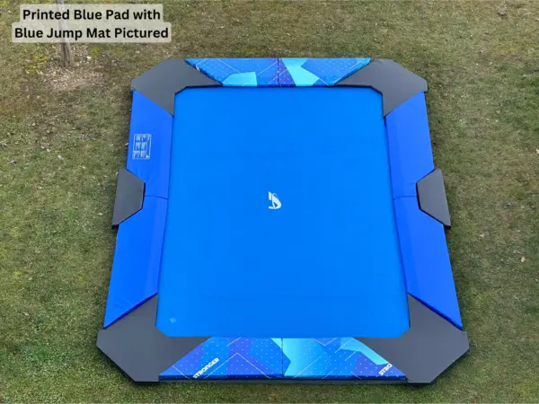 17ft x 12ft  XCITYX Akrobat In-Ground Trampoline - Gray Pad and Black Jump Mat (2026 Model) - Image 3