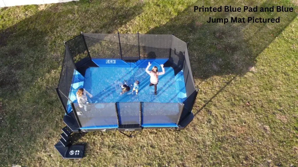 XCITYX 17ft x 12ft Akrobat Above Ground Trampoline - Gray Pad