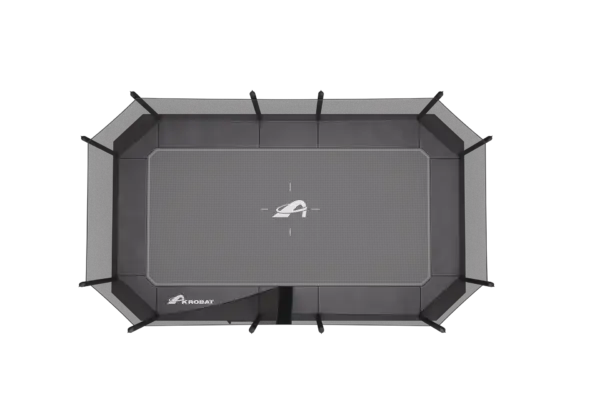 17ft x 10ft Primus PLUS Challenger Above Ground Trampoline - Black Pad with Black Jump Mat - Special Edition - Image 2